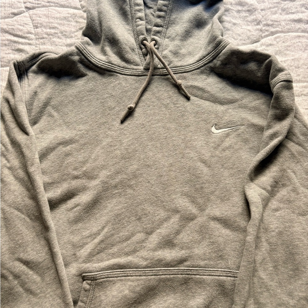 Nike Men's Tan Hoodie Sweater